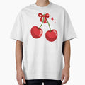 Red Cherry Coquette Bow by thebest-2studio