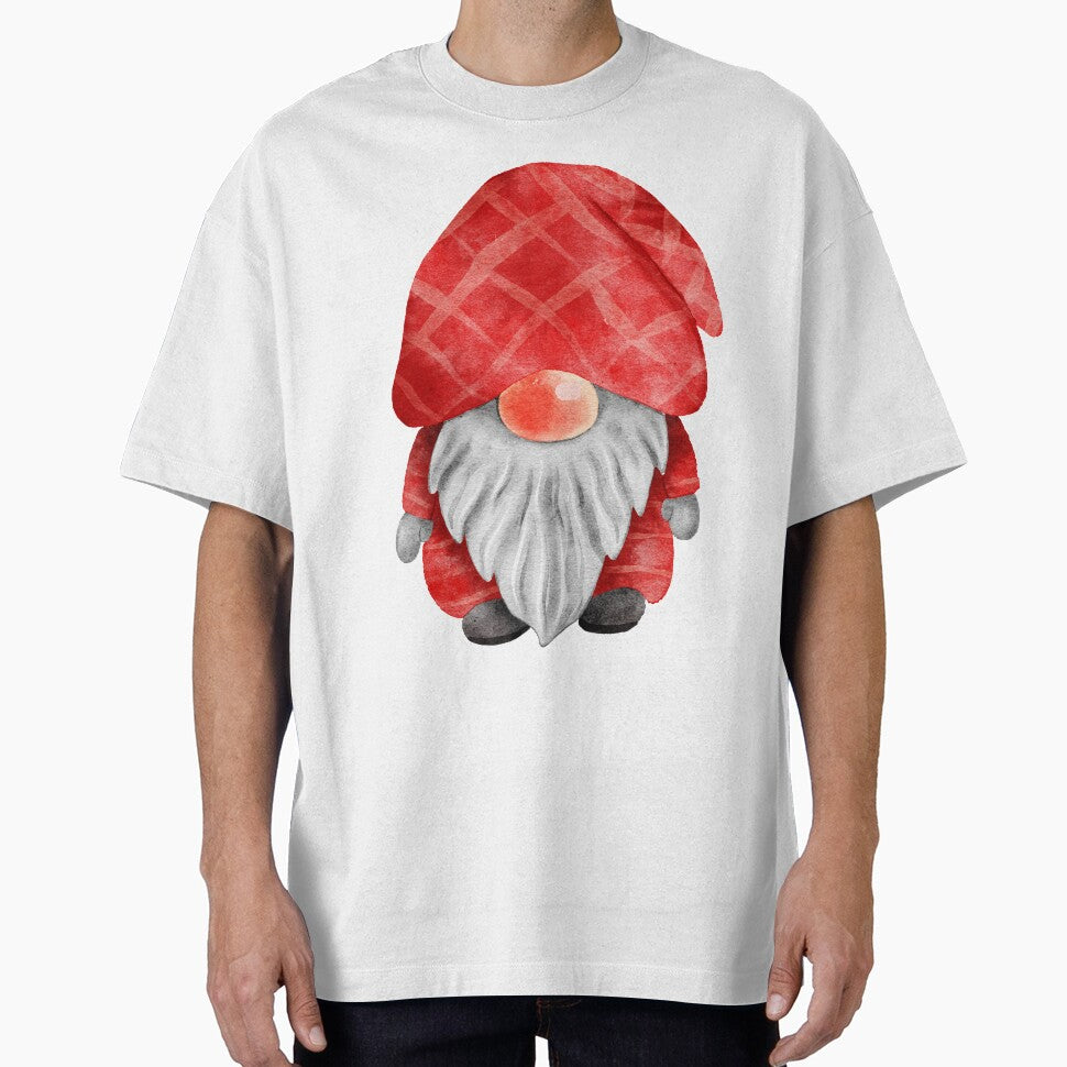 Watercolor Gnome Santa by elpeelpe