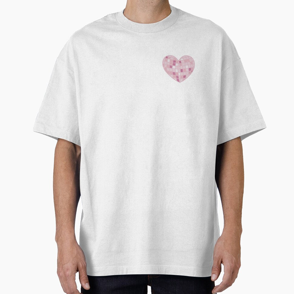 Cute Pink Disco Ball Heart by winterpumpkin