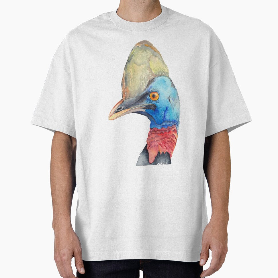 Cassowary - Australian bird watercolour by Zoya Makarova Unisex