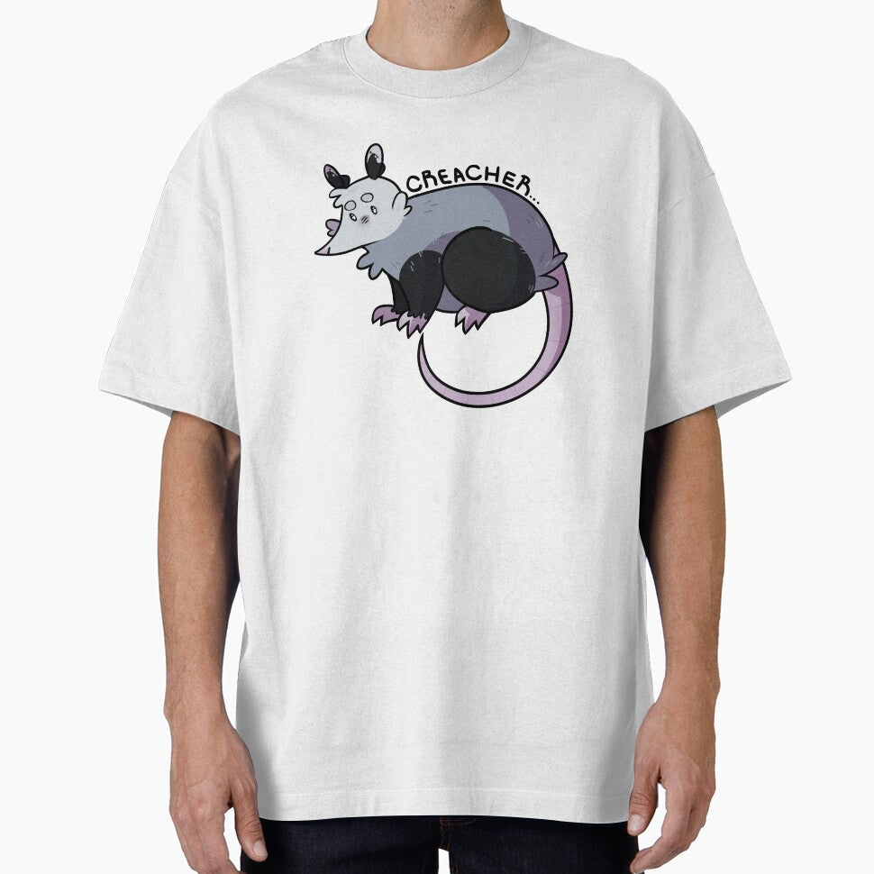 creacher... opossum by nartsy