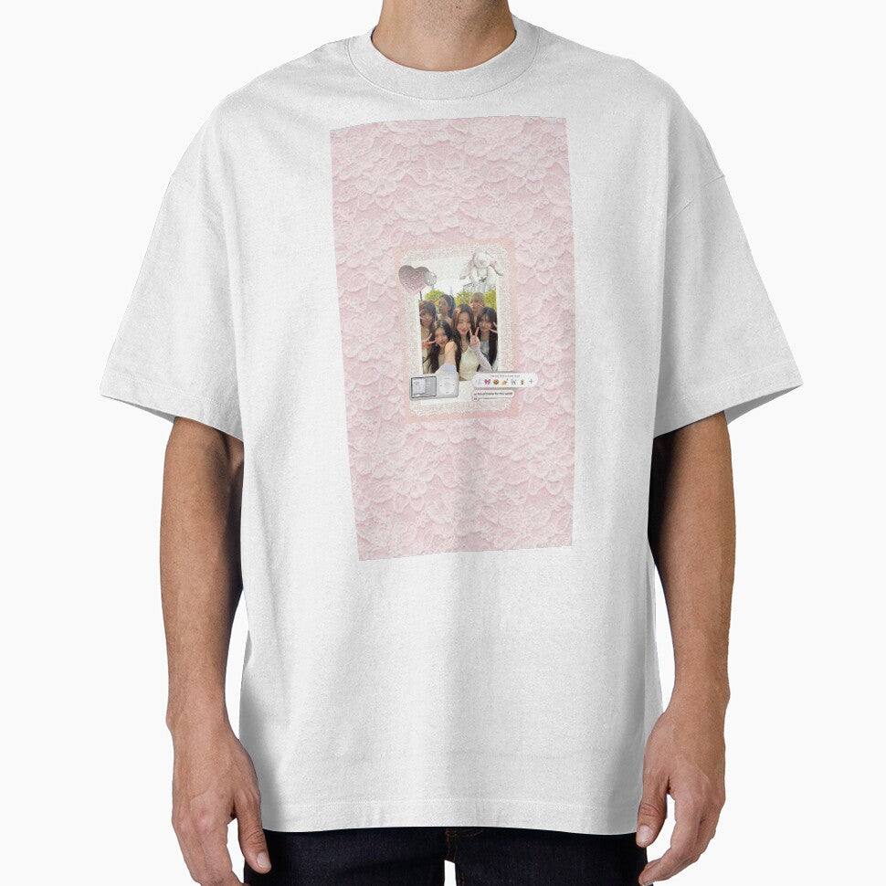 IVE Pastel Pink Collage | Girly K-Pop Aesthetic Pattern by KryaArts27