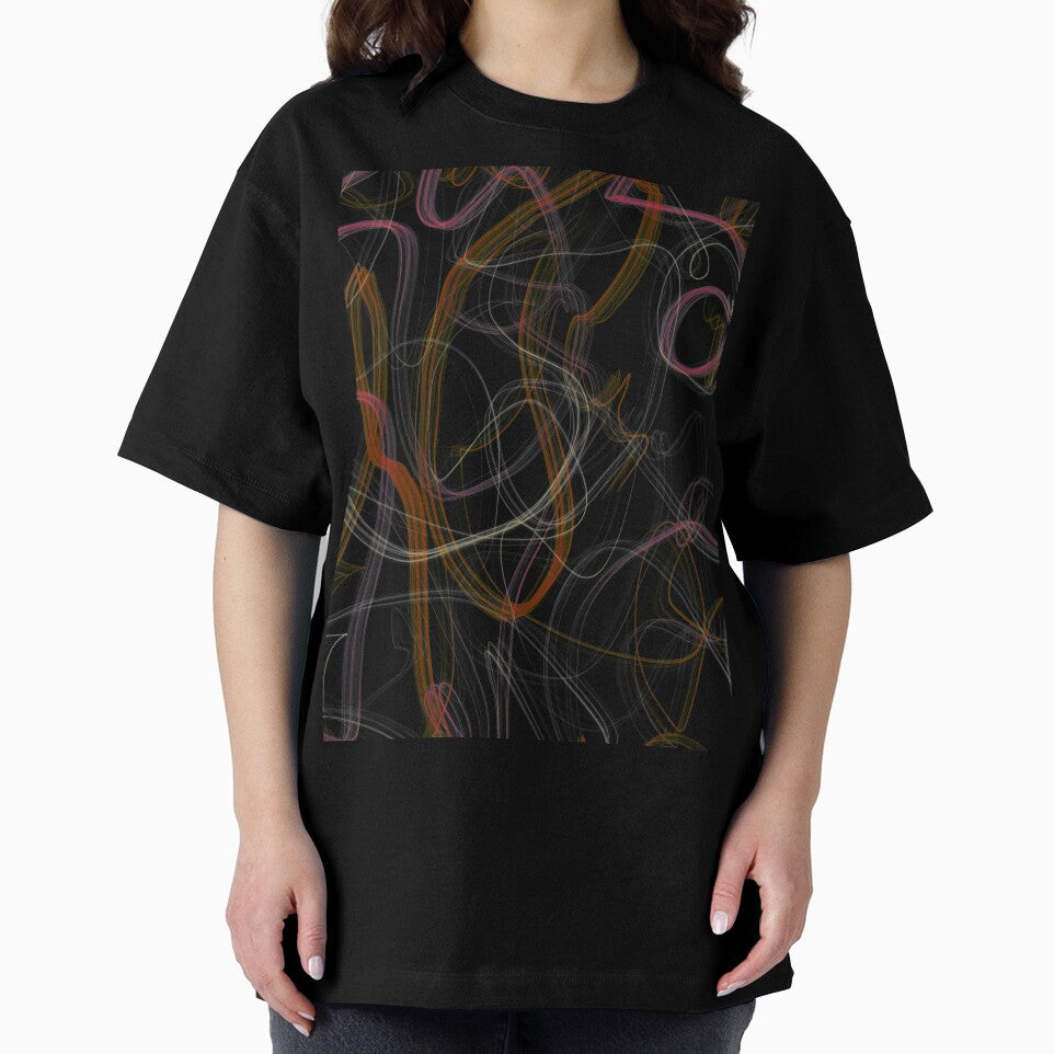 Scribble Abstract Swirl Inspired Pattern Art Minimalist by hopecope