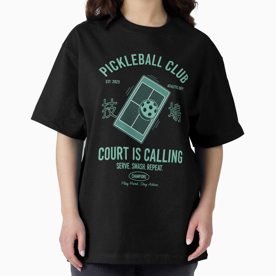 Pickleball Court Is Calling Funny Player by LuminOrb