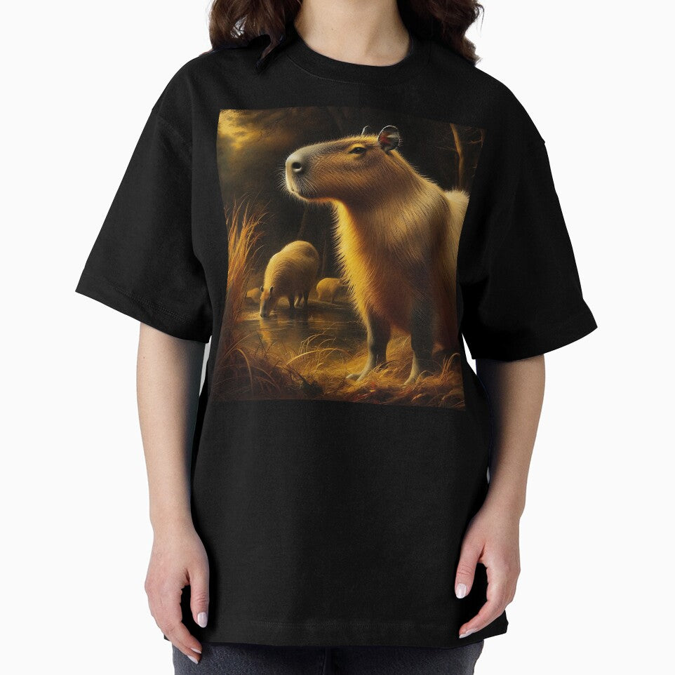 Capybara Art #76 | Capybara Lovers by ksgraphics222