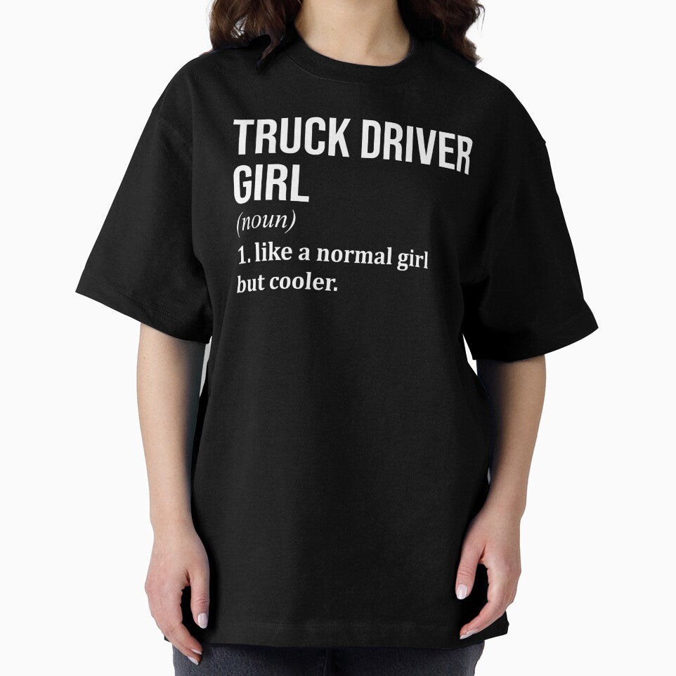 Truck Driver Girl Definition Trucker for Women by XCIV