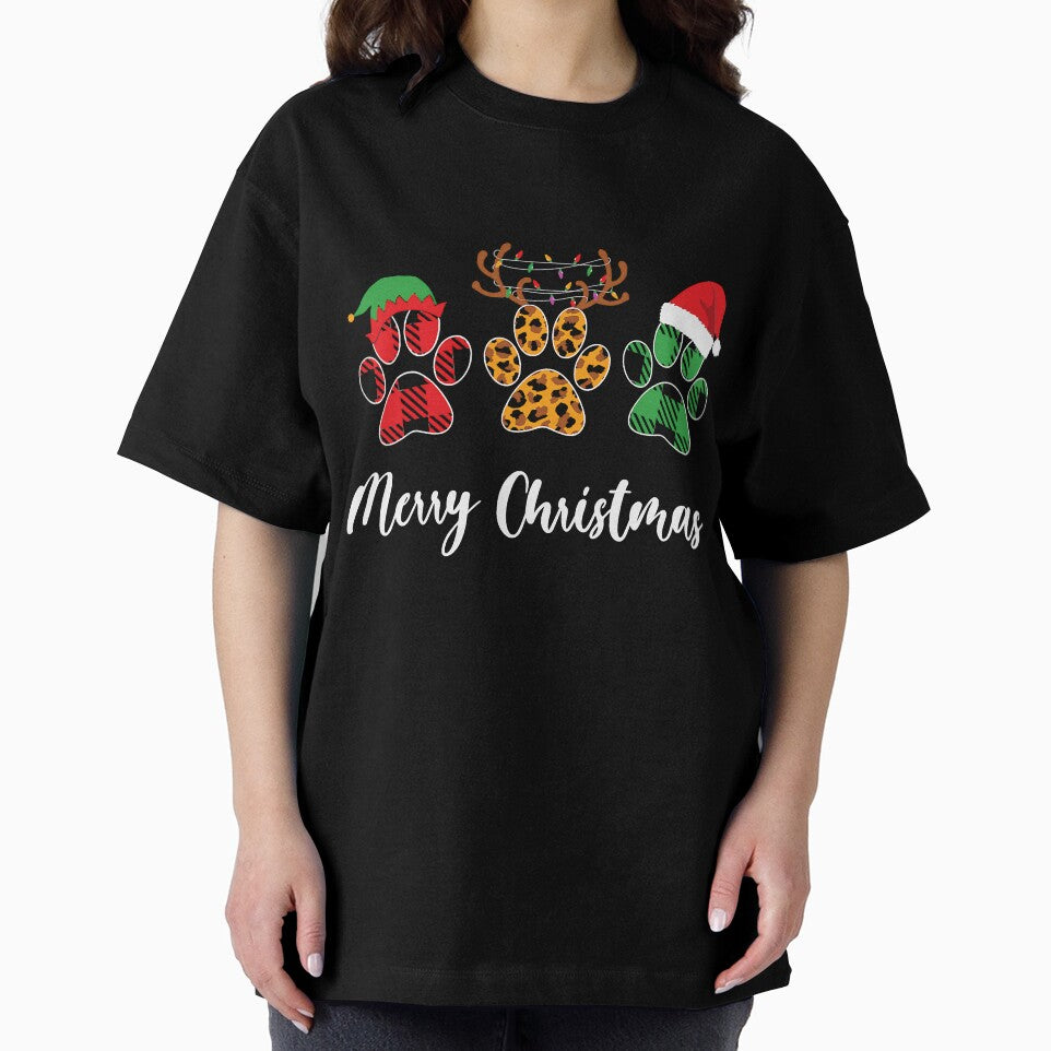 Xmas Merry Christmas Paw Dog Ugly by diemha075