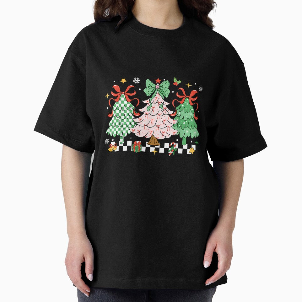 Christmas Tis The Season Coquette Bow Christmas Tree Women by merlinnears