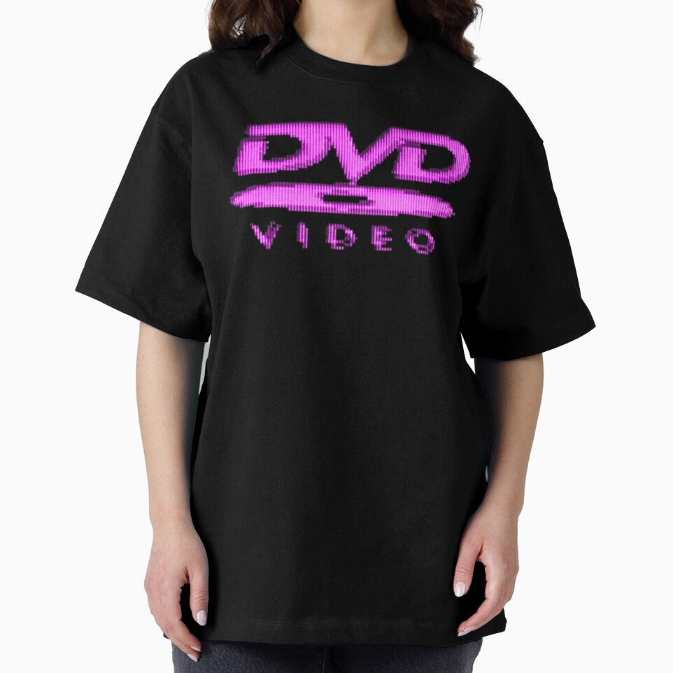 Pink Retro DVD Video Logo Y2K Aesthetic 2000s Nostalgia Tech by TrxshWear