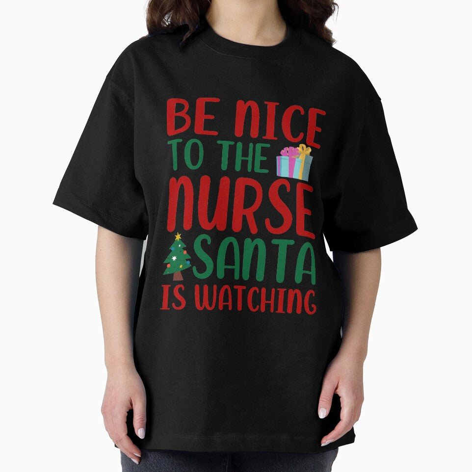 Be Nice To The Nurse Santa Is Watching by SewnMemories