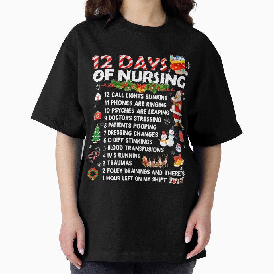 Funny Nurses Merry Christmas Design for Days of Nursing Celebration by Kahnman