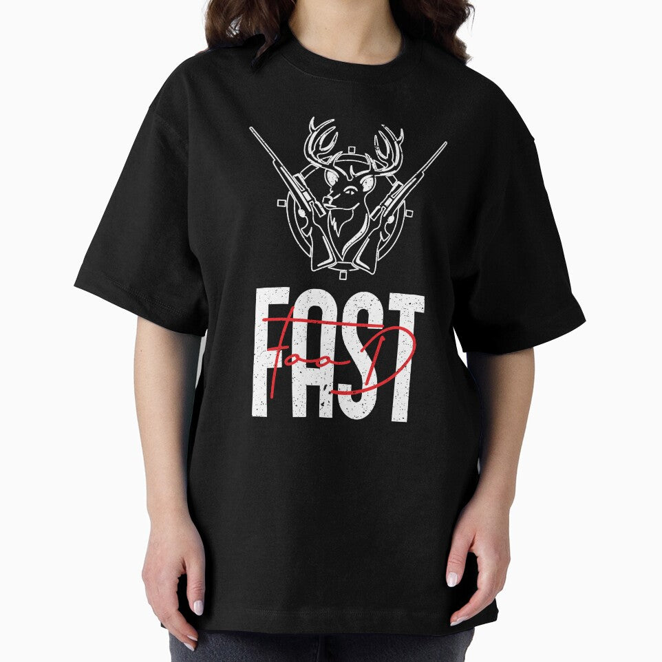 Fast Food Deer Hunting For Hunters Funny Deer Hunter by ArabCorner