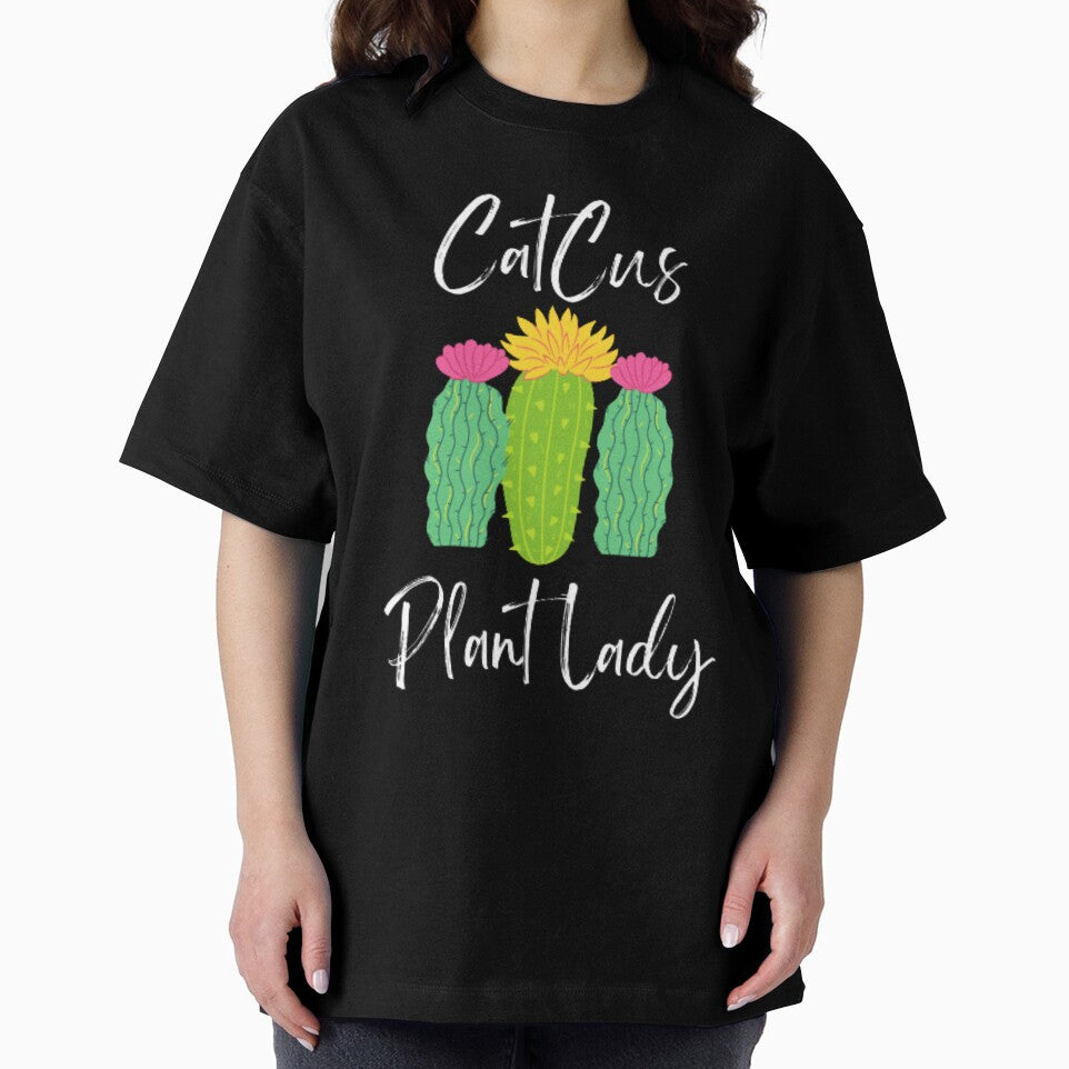 Cute Catcus Plant Lady Design by Megaplay