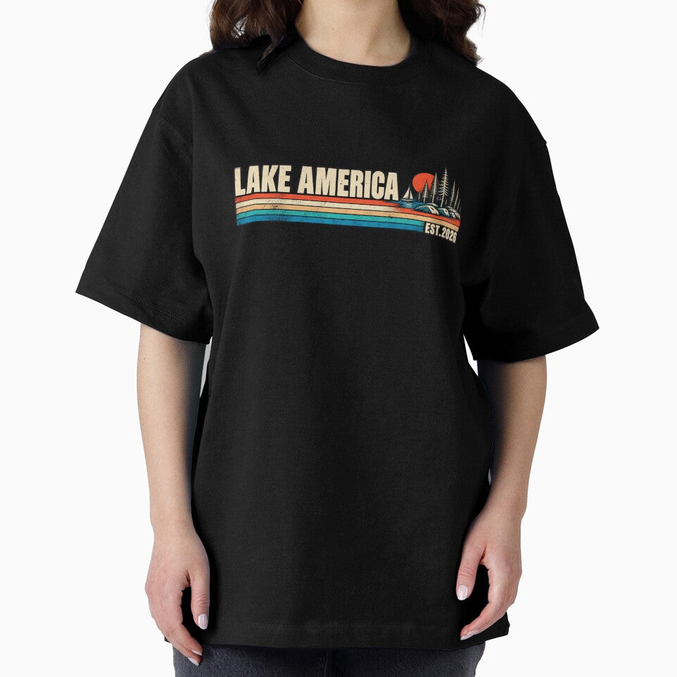 Lake America Vintage Outdoors by first-shirt ⭐ ⭐ ⭐ ⭐ ⭐
