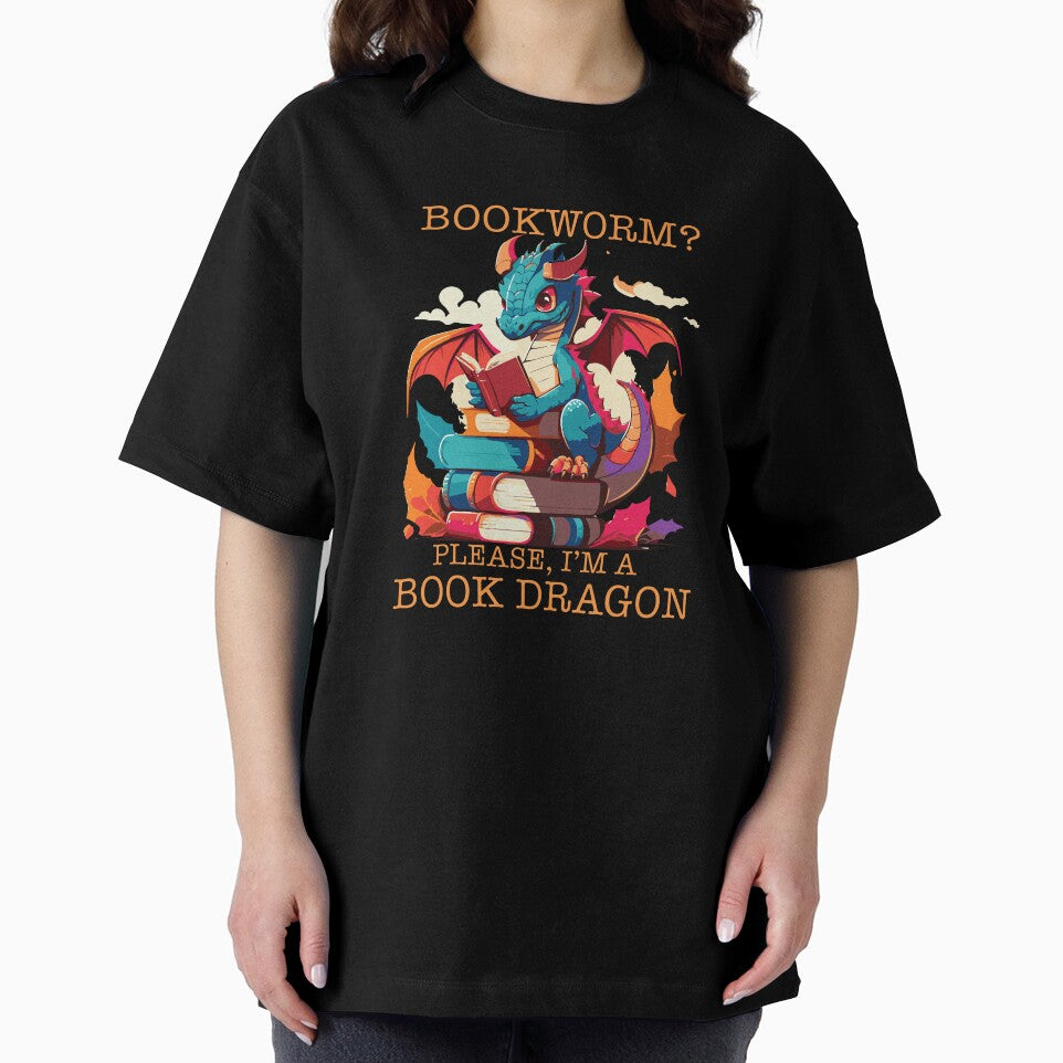 Bookworm? No! Book Dragon! by tatadonets