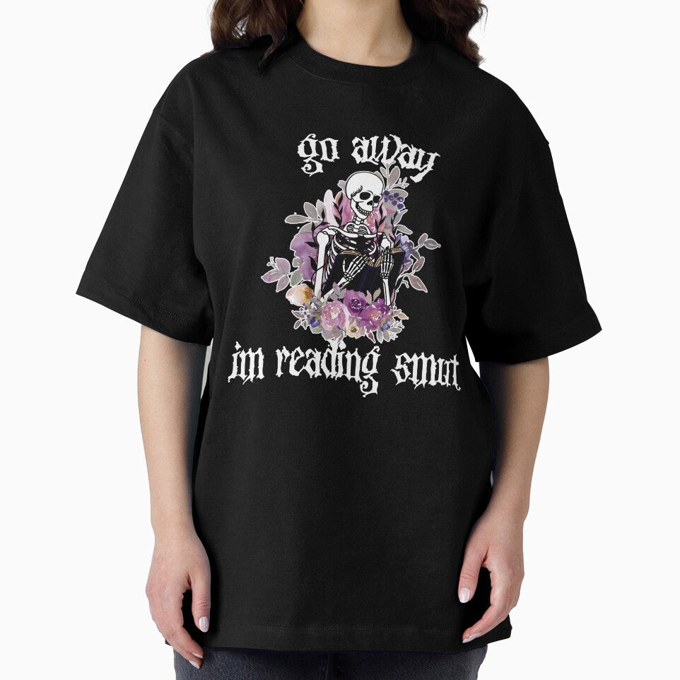 go away im reading smut by EChendesign