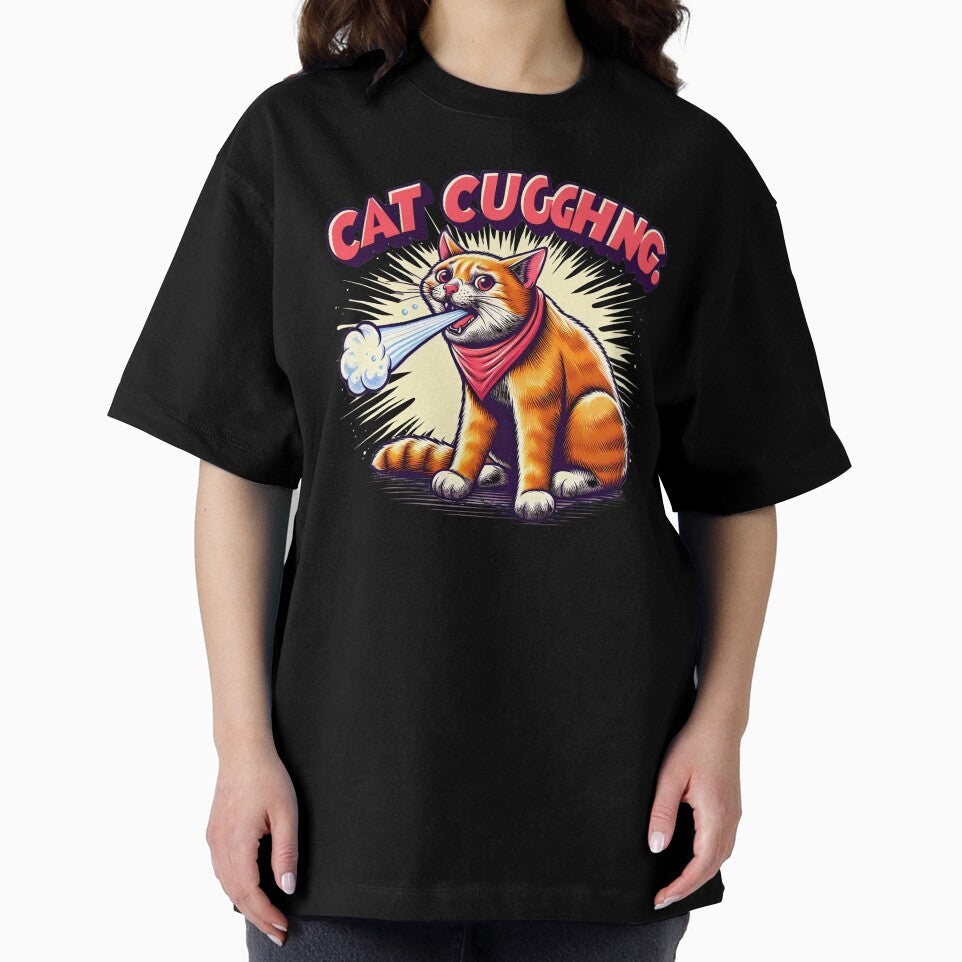 Cat Coughng, Cuh At, Cat Lover by CosmoLush