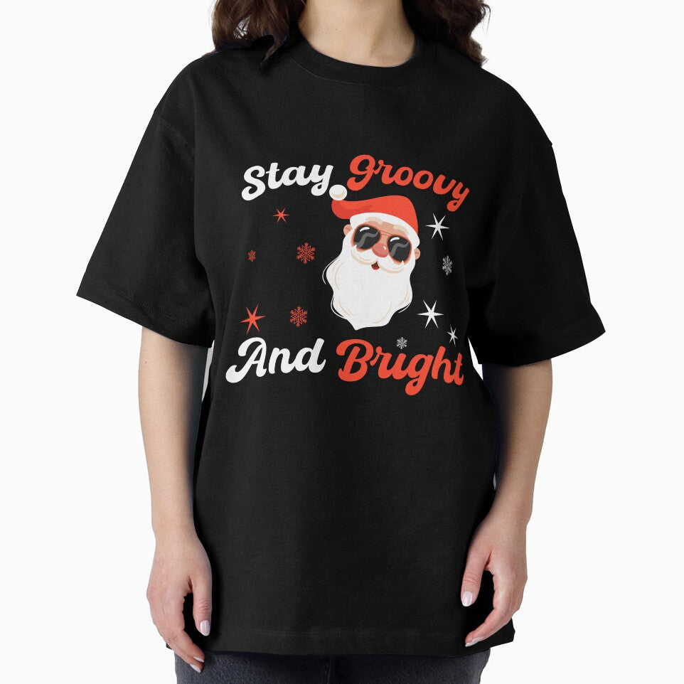 funny stay groovy and bright Santa by soufone