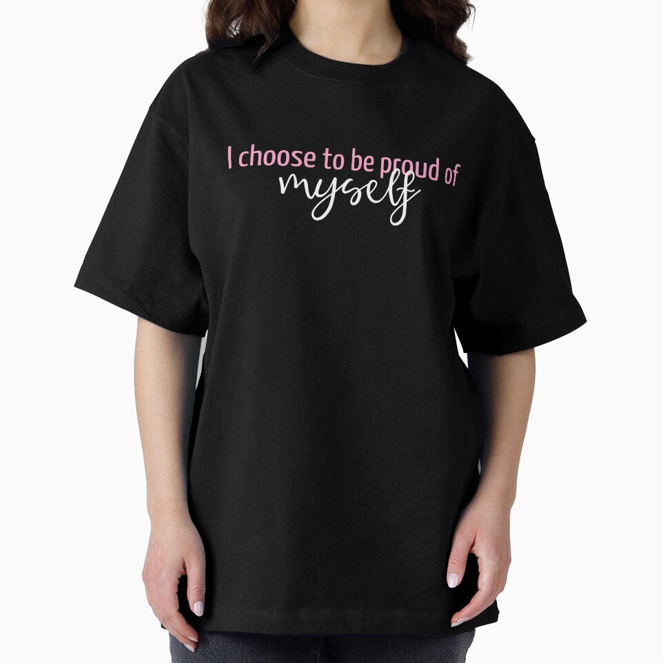 I choose to be proud of myself - positive affirmation by PausePapote