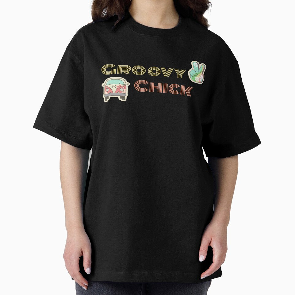 Peace Sign Groovy Chick by loveoceanair