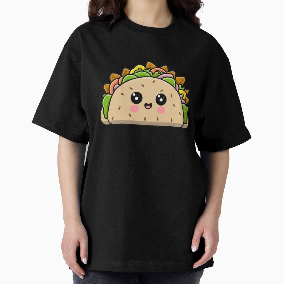 Cute Kawaii Taco Pattern by PatternInArt