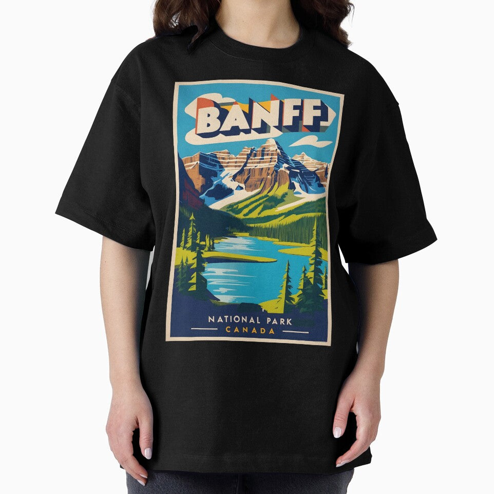 Banff National Park Canada Vintage Travel Tourism by TravelersGems