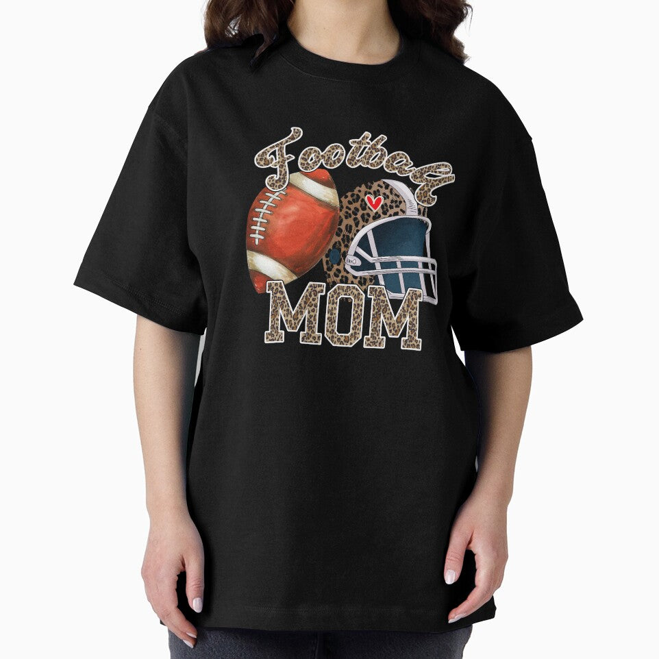 Football Mom Sublimation,  Football Leopard Letter Png, Football Png, Football Game Day Sublimation, Football Png, Football Leopard Png by Peerda