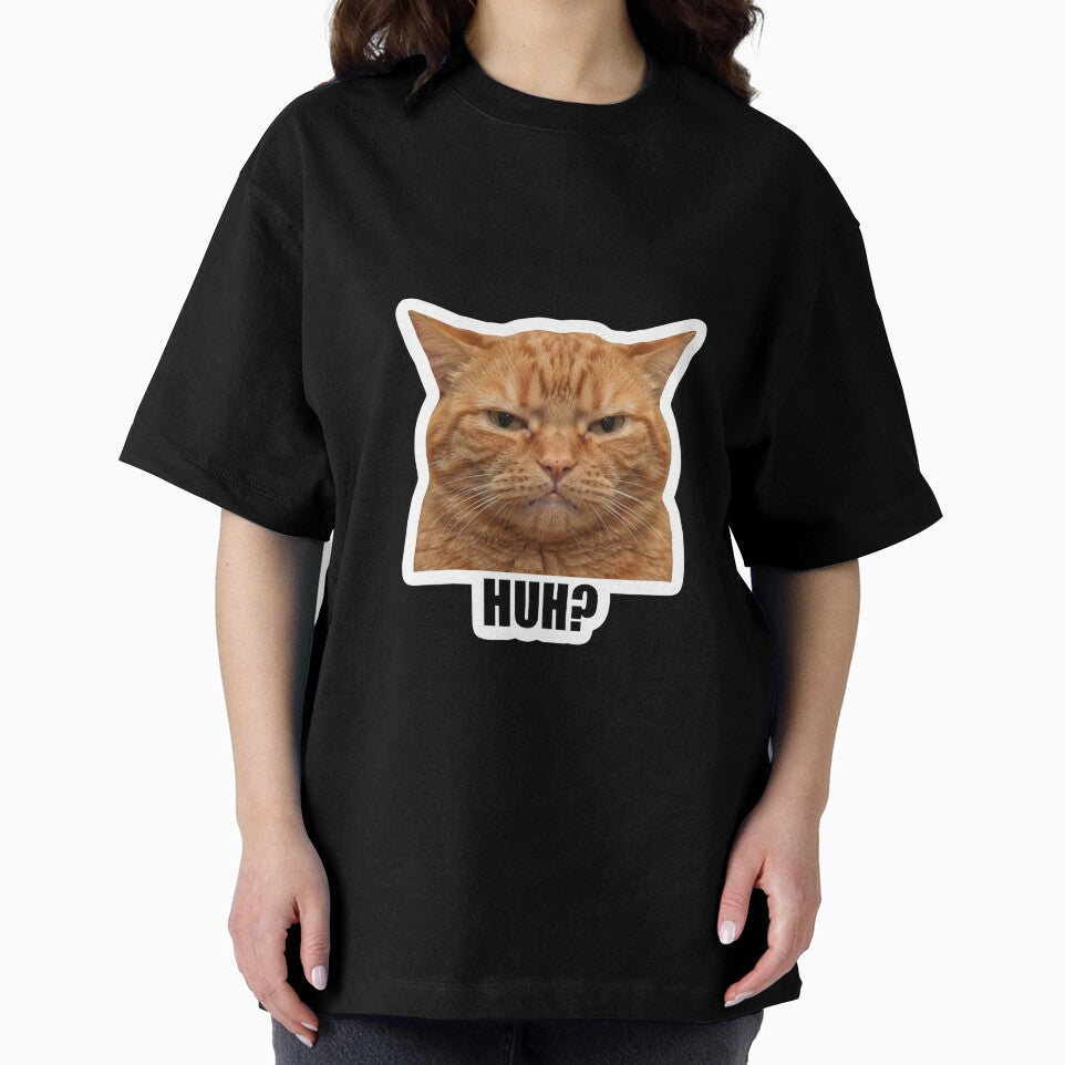 Funny Huh Cat Meme T-Shirt by redblink store
