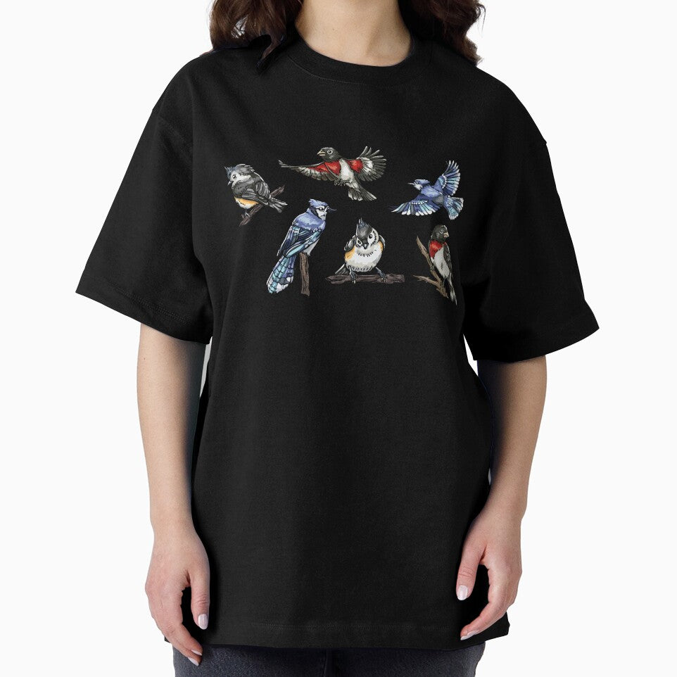 Birds Birding Birder Set of Colorful Birds by EverythingKawai