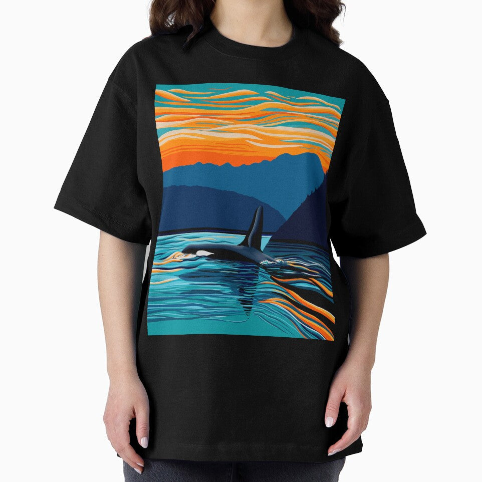 Orca - Into the Fire Sky by Linda Sholberg Unisex