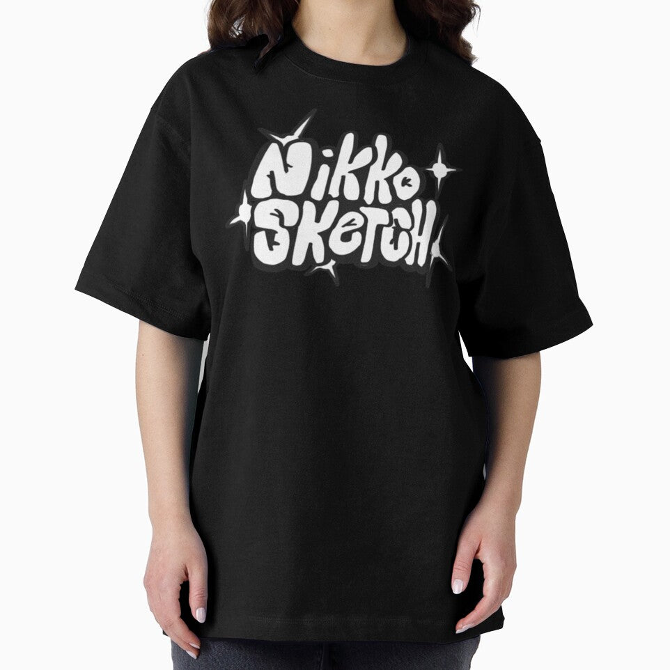 Nikkosketch brand T-shirt stickers tote by Nikko-sketch