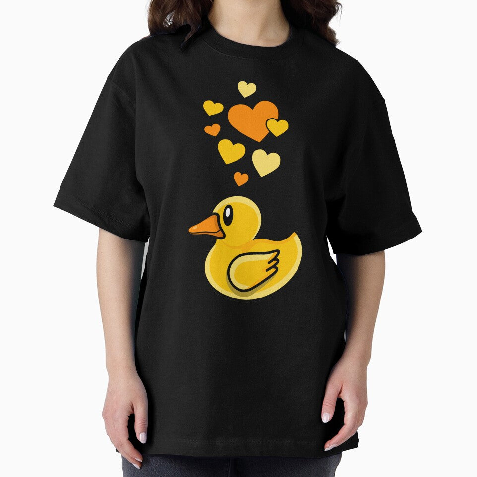 Rubber Duck With Hearts by eternallygifted