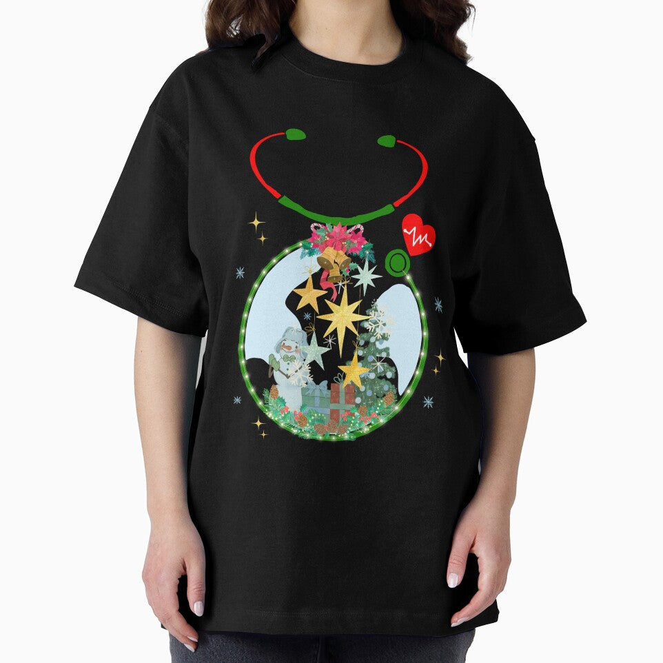 Christmas Nurse Stethoscope by MaypanaShop
