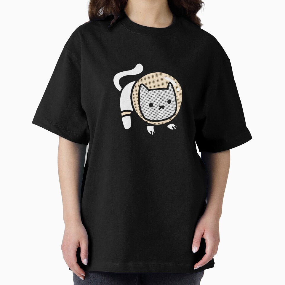 Space Cat Despises Hates Everyone Space Is Awesome Funny Cat by CuddleStore Unisex
