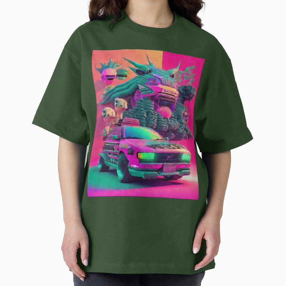 Martians in a Classic Car by Inéz  Ayvüx