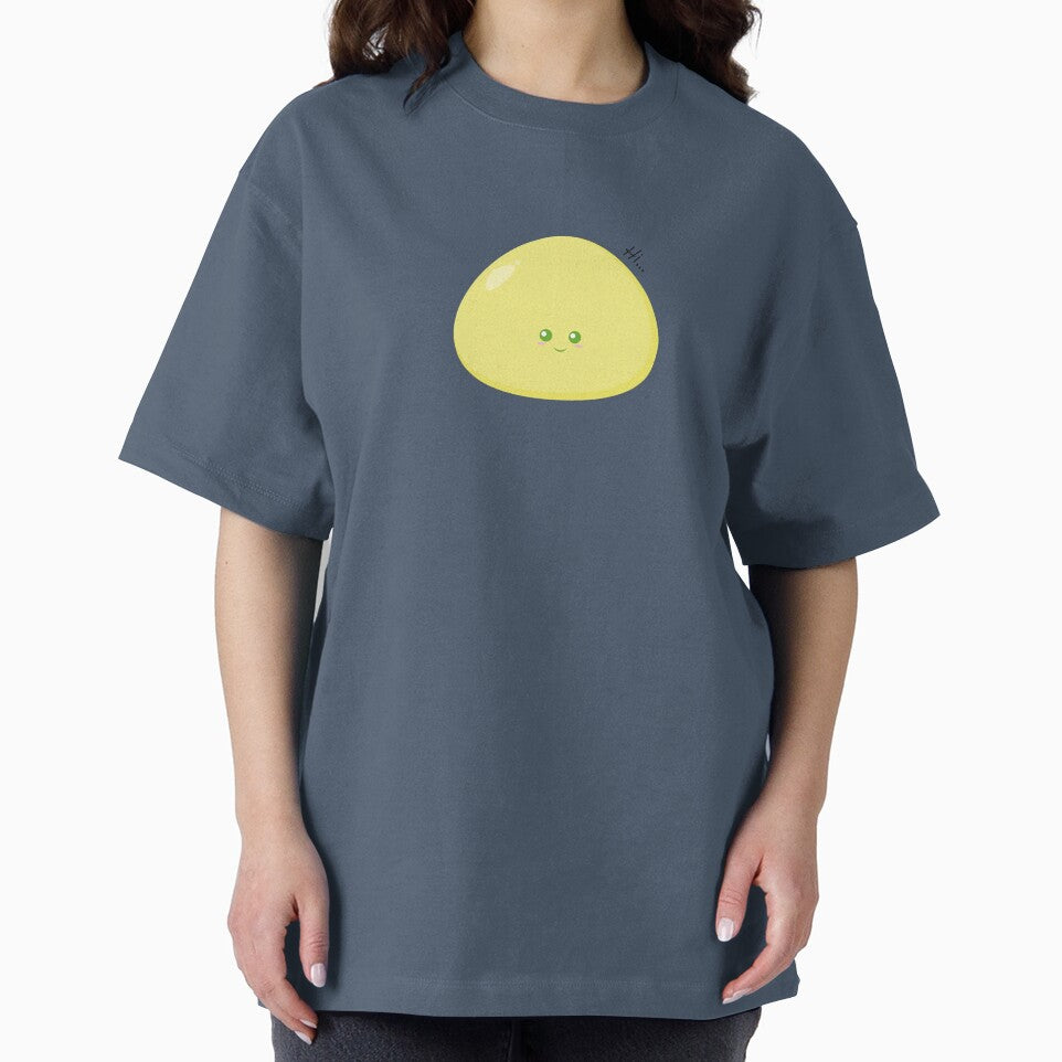 Cute Yellow Mochi Saying Hi-Kawaii Japanese Mochi Lover by maamonshe