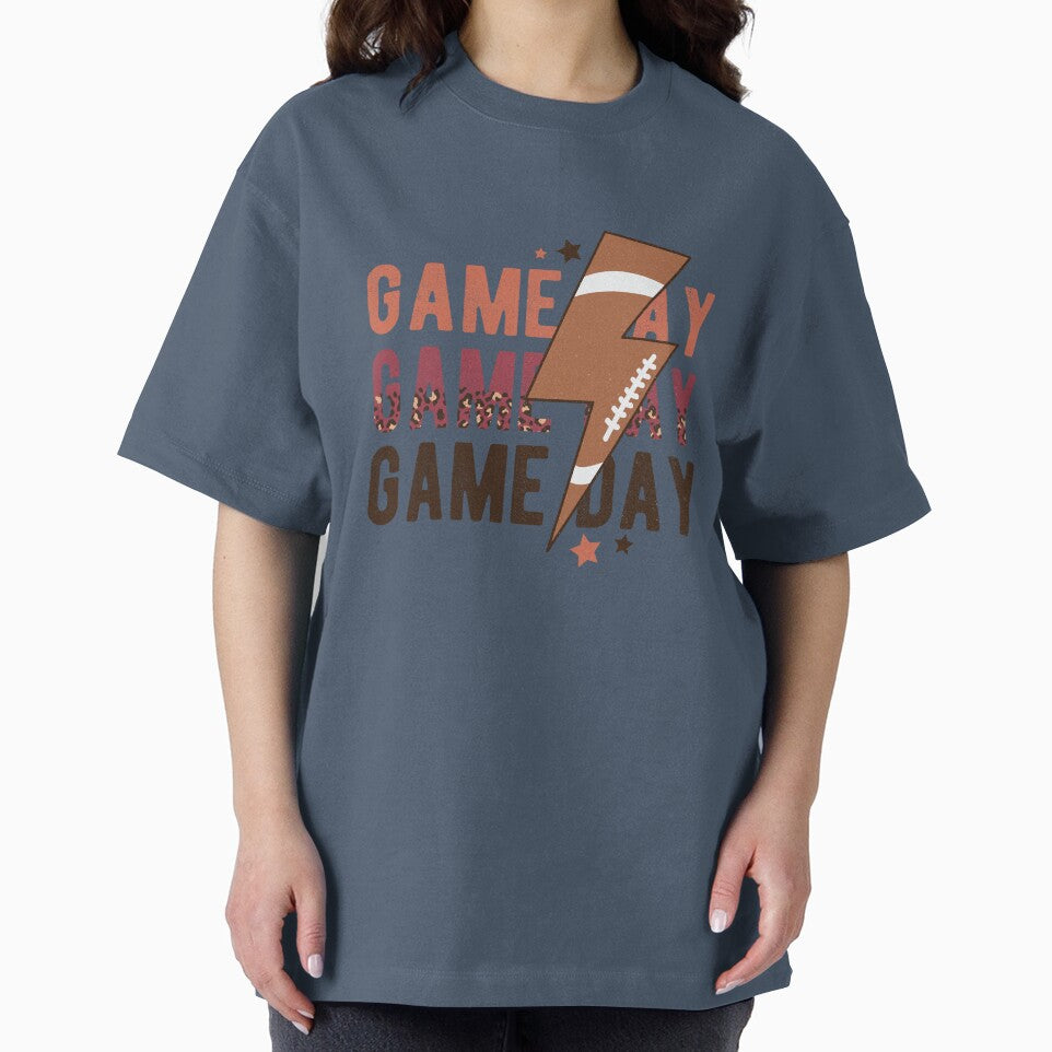 Game Day Football Lightning Bolt by andieartco