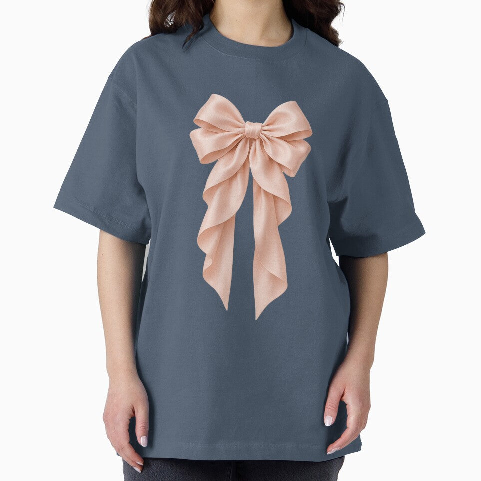 Coquette Pink Bow Shirt - Floppy Satin Triple Bow – Soft Luxe Ribbon by CraftedHome