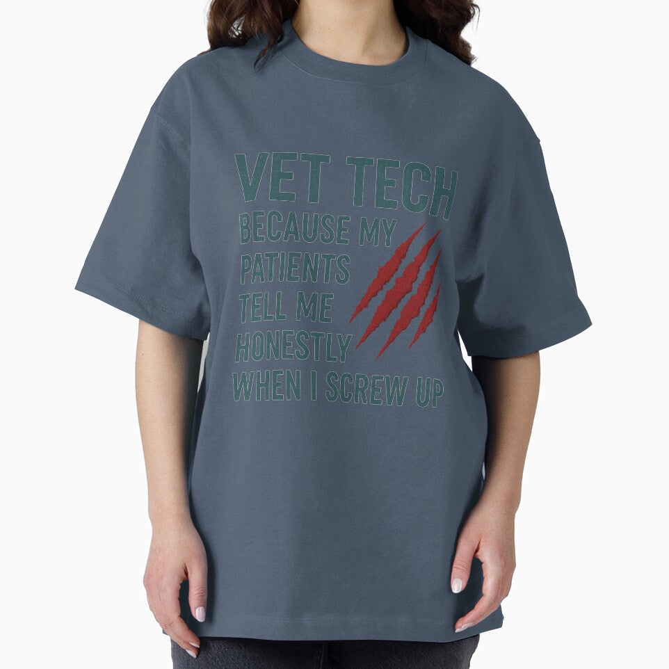 Vet Tech - My patients tell me honestly when I screw up by Farbenmieze