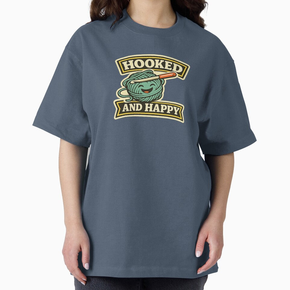 Hooked and Happy Crochet design by EastEndTownie