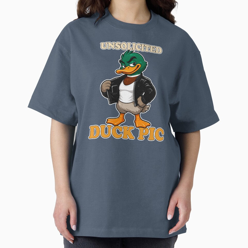 Unsolicited Duck Pic | Funny Mallard Duck Pun by Karma Design
