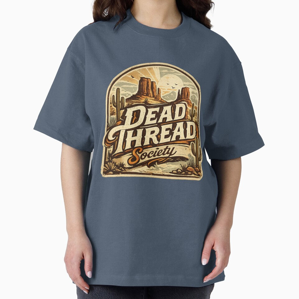 Dead Thread Society Desert Outpost Western Typography by Kevin Shearer