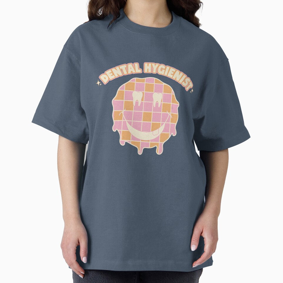 Dental Hygienist – Retro Smiley Tooth Design by Sezee