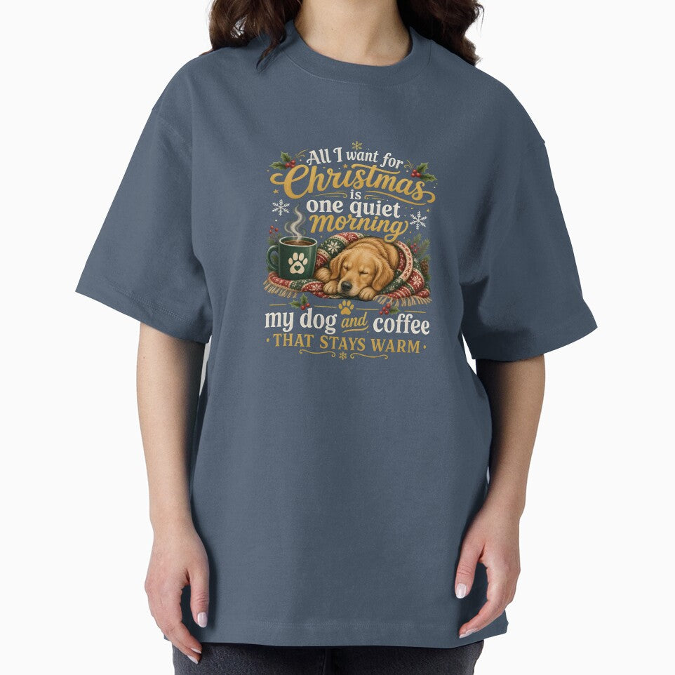 All I Want For Christmas Is One Quiet Morning My Dog And Coffee That Stays Warm by dogthingsclub