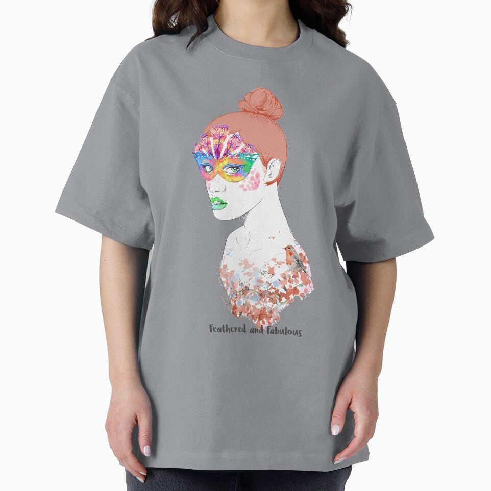 Feathered and Fabulous funny Bird Watching Women by Jane Pierce Art