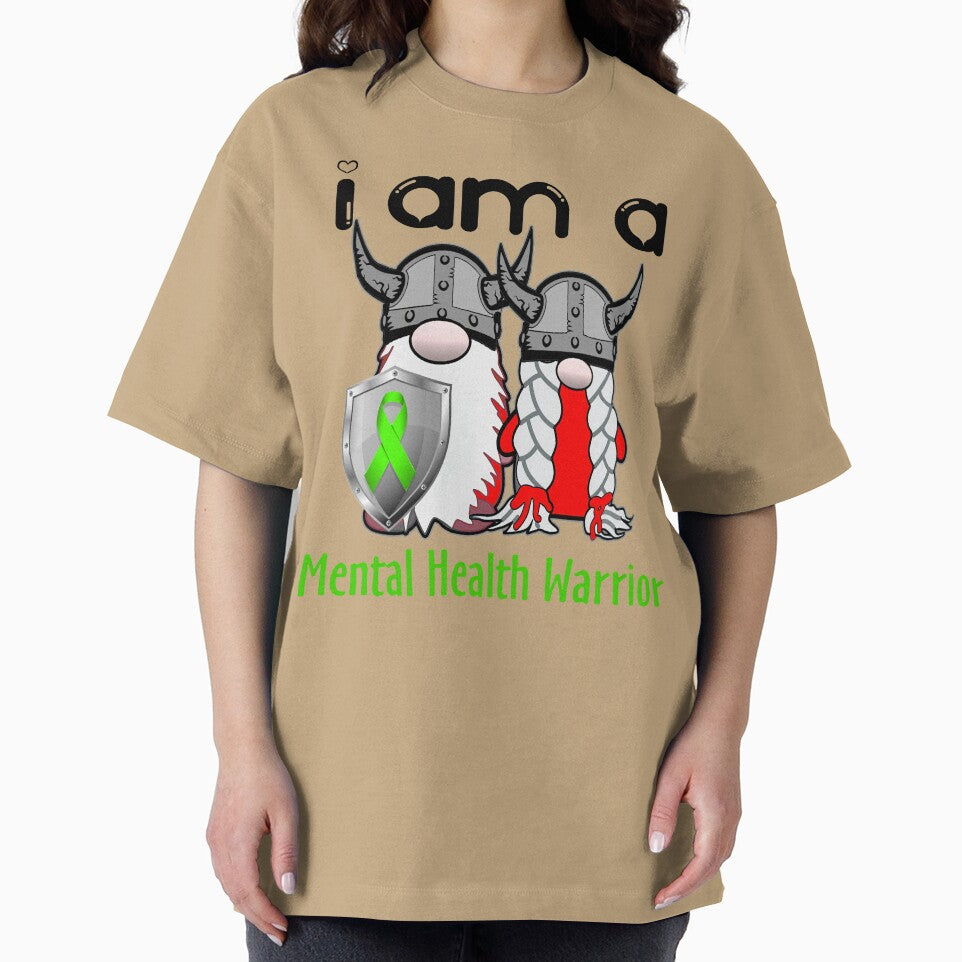I Am A Mental Health Warrior Support Mental Health Fighter Gift by radianen