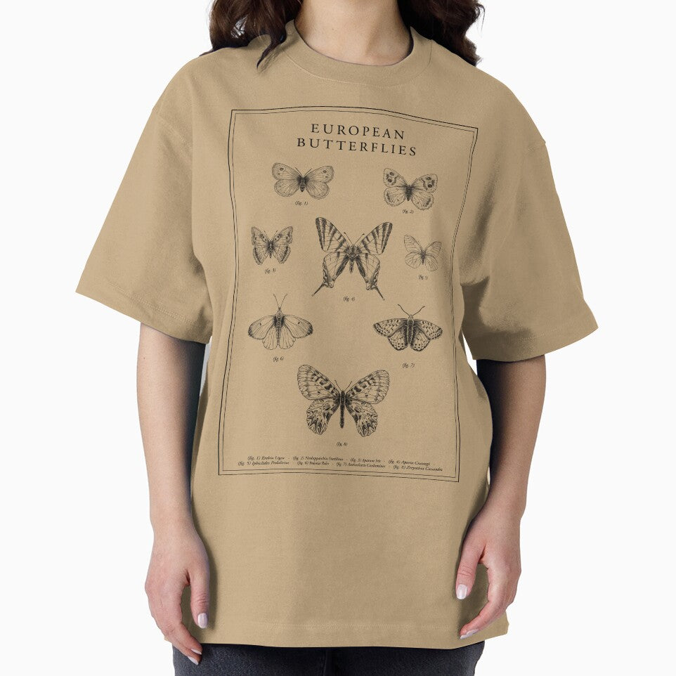 European butterflies - vintage style by ClausGreen