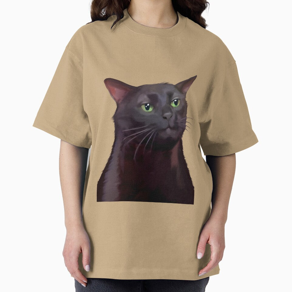 Black Cat Zoning Out Meme by Prime_Store