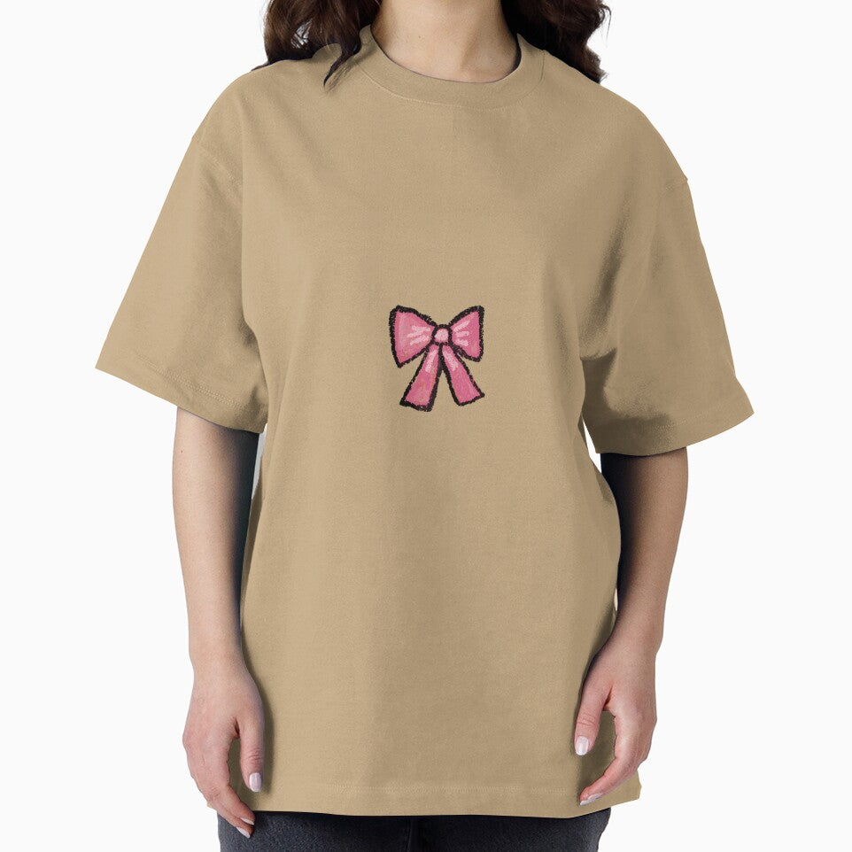 crayon pink bow by prach19