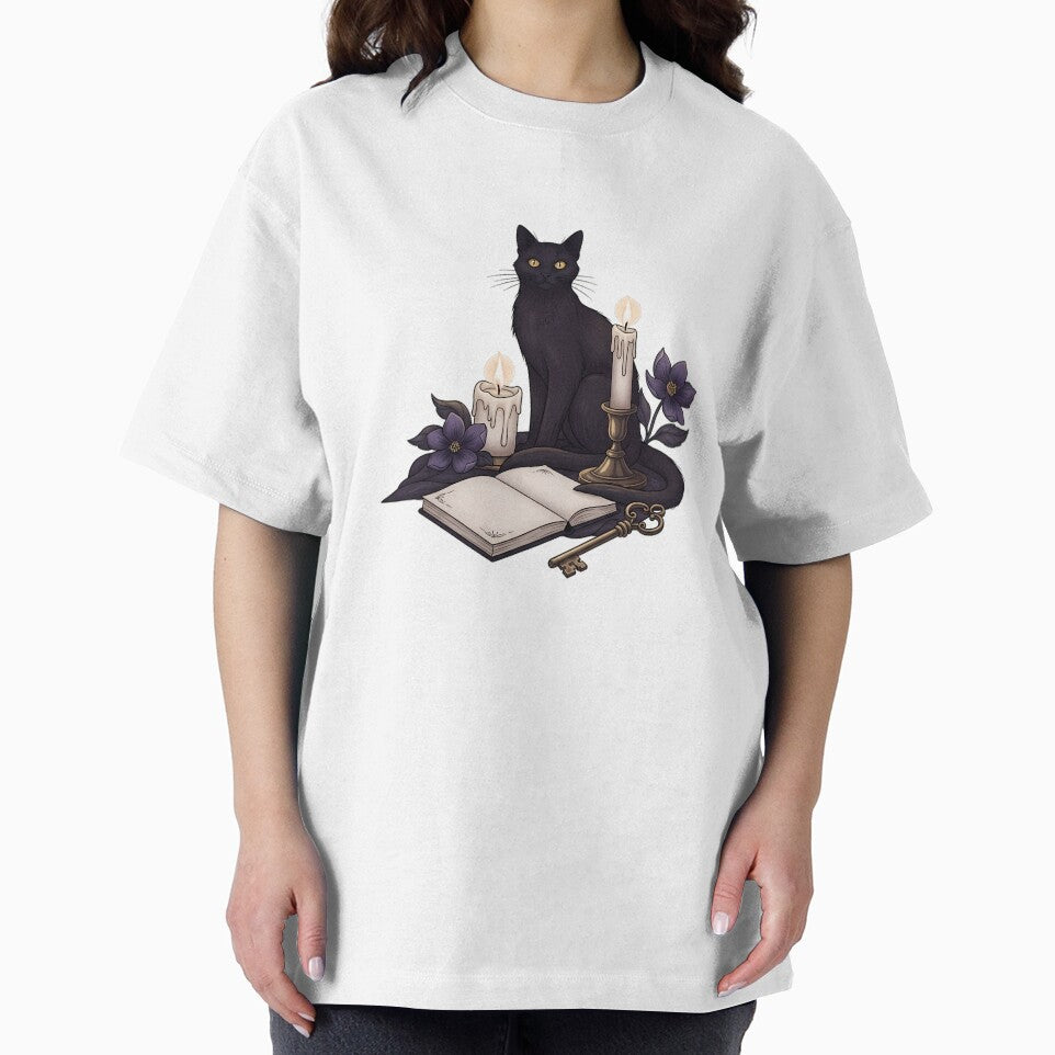 Dark Academia Cat Desk Gift by IllumeInk